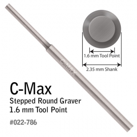 GRS Polotovar rydla C-Max kulatý O 1,6 mm, hrot 15 mm